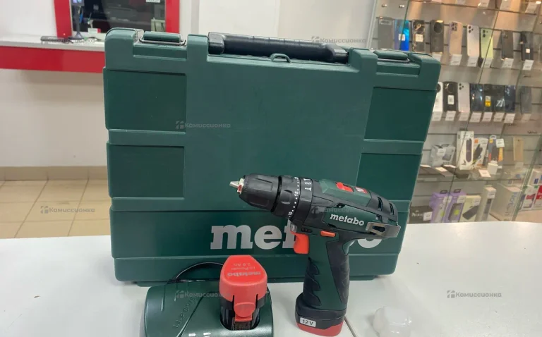 Дрель-шуруповерт ударная Metabo PowerMaxx SB 60038