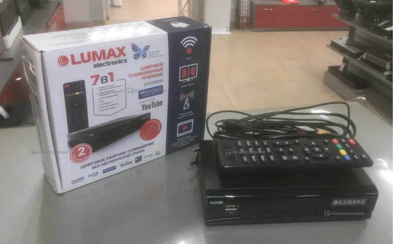 Цифровая ТВ приставка Lumax