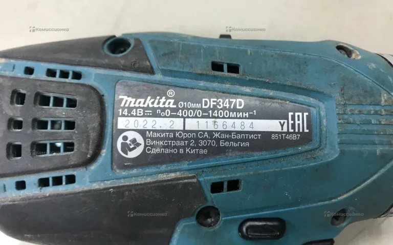 Дрель-шуруповерт makita DF347D