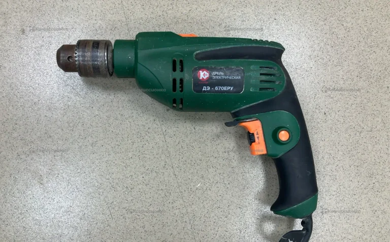Дрель Калибр ДЭ-670ЕРУ