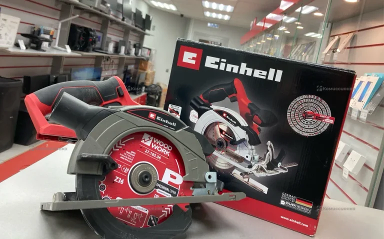Аккумуляторная дисковая пила Einhell TE-CS 18 LI