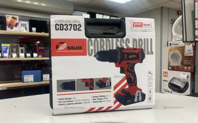 Дрель шуруповерт Balux CD3702
