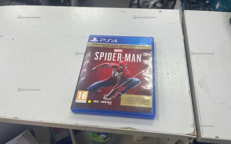 PS4 диск. ps4 spider man