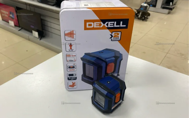 Лазерный уровень DEXELL 10м