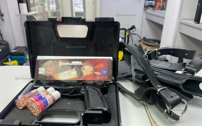 Пневматический пистолет (с кобурой) EKOL ES 66 4.