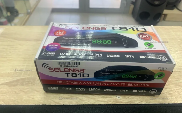 Тв приставка SELENGA T81D