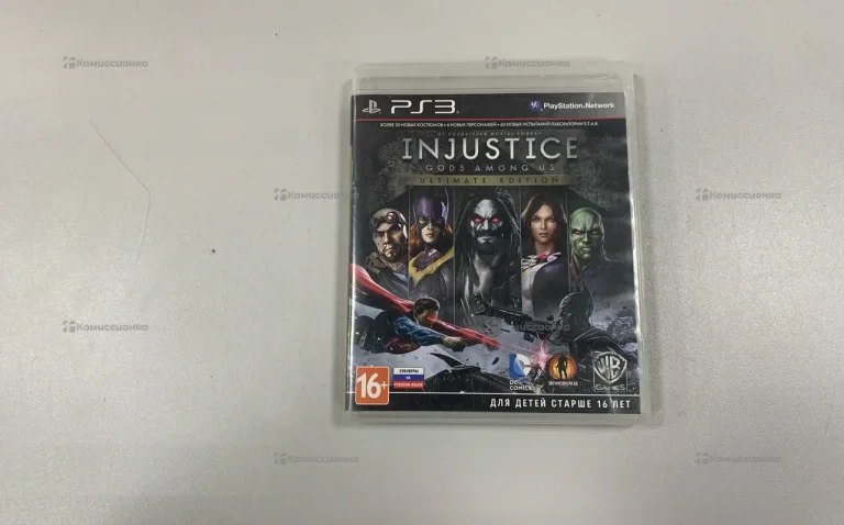диск ps3 injustice