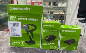 Купить Аккумуляторный гайковерт Greenworks GD24IW400 б/у , в Санкт-Петербург Цена:9900рублей