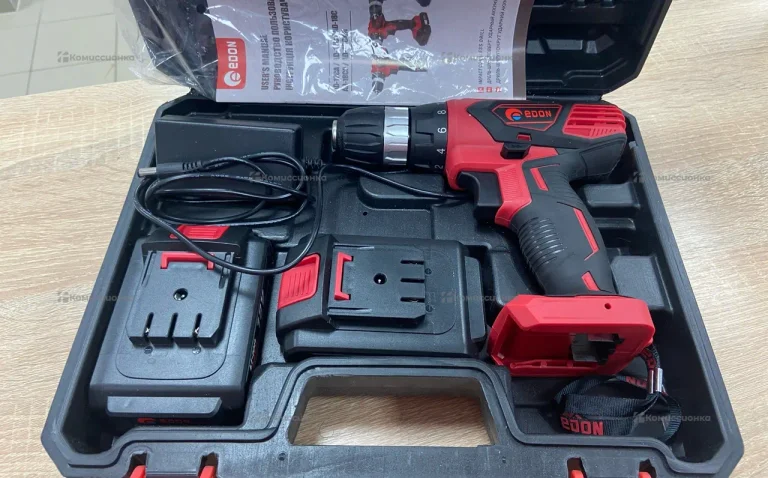 Аккумуляторная дрель-шуруповерт Edon Ad-12Ca