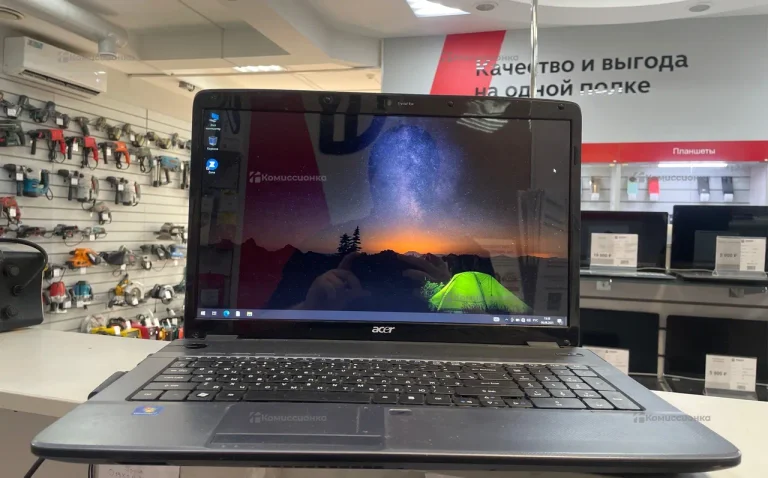 Ноутбук  aser aspire 7540