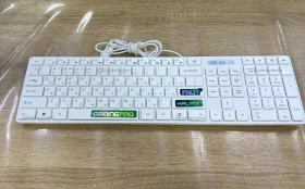 Купить Клавиатура  белая б/у , в Самара Цена:290рублей