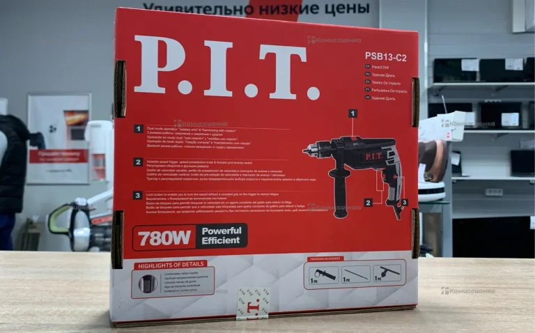 Дрель ударная P.I.T PSB13-C2