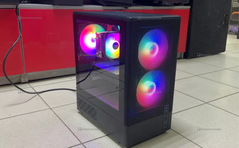 Системный блок  черный