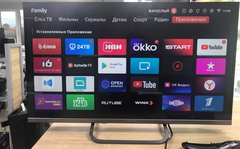 Телевизор Topdevice TDTV32CN04H_BK