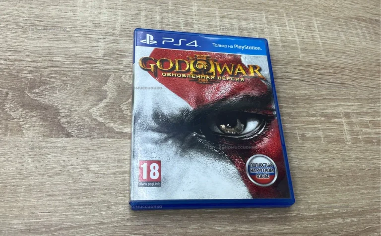 диск ps4 god of war 3