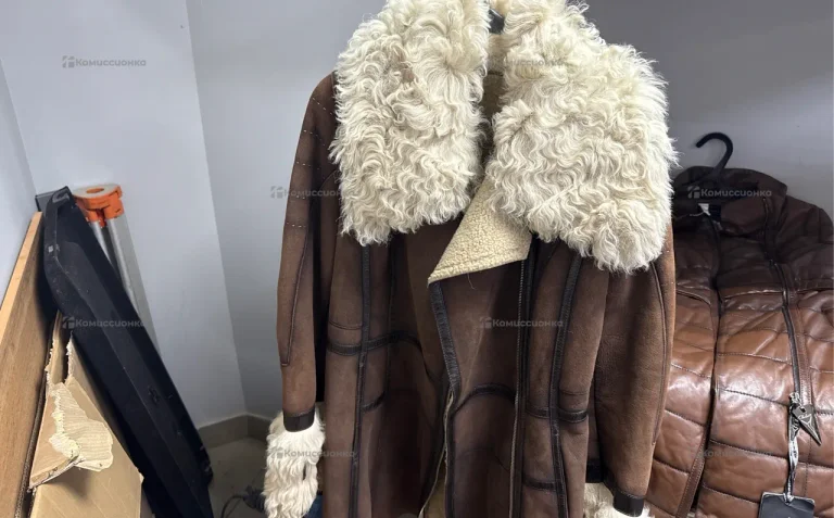 Дубленка мех пудель