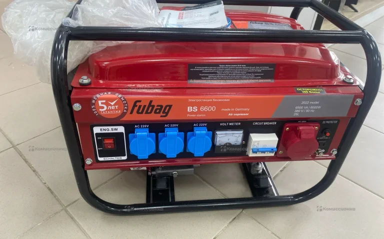 Бензиновая электростанция Fubag BS 6600