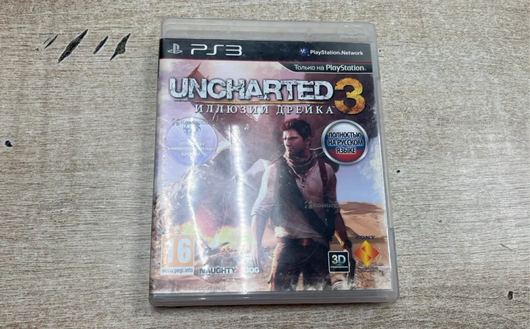 PS3. диск UNCHARTED 3 Иллюзия Дрейка