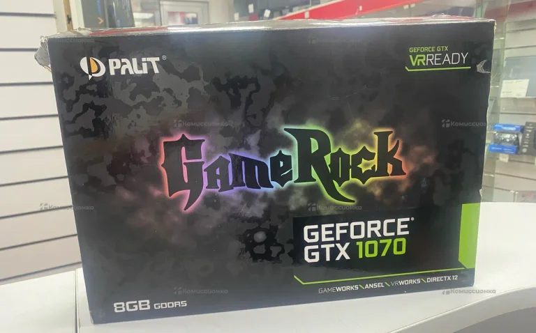 Игровая видеокарта GeForce GTX 1070