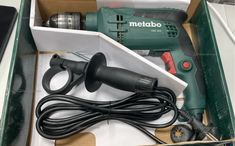 дрель metabo sbe 650