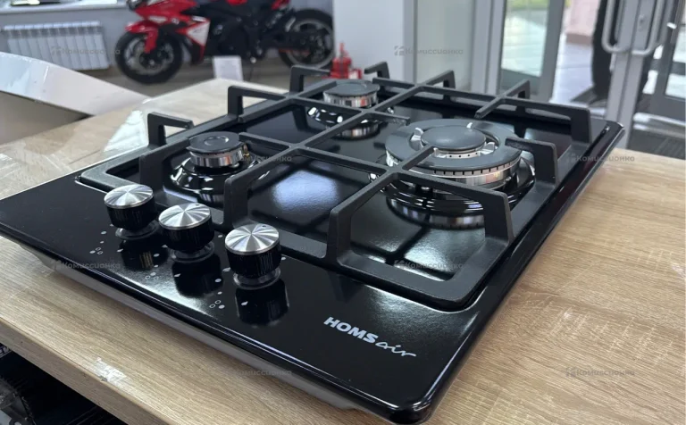 Газовая варочная панель Homsair HGE433TGCBk