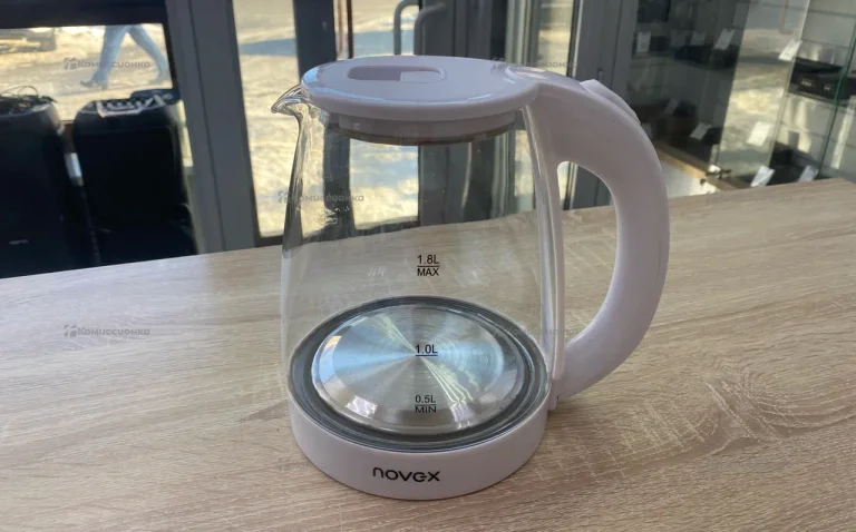 Электрический чайник novex (стеклянный )