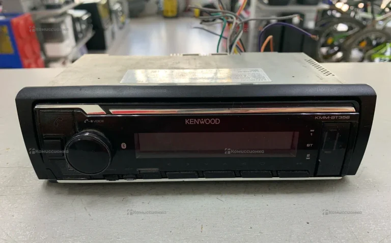 Автомагнитола  Kenwood kmm-bt-356