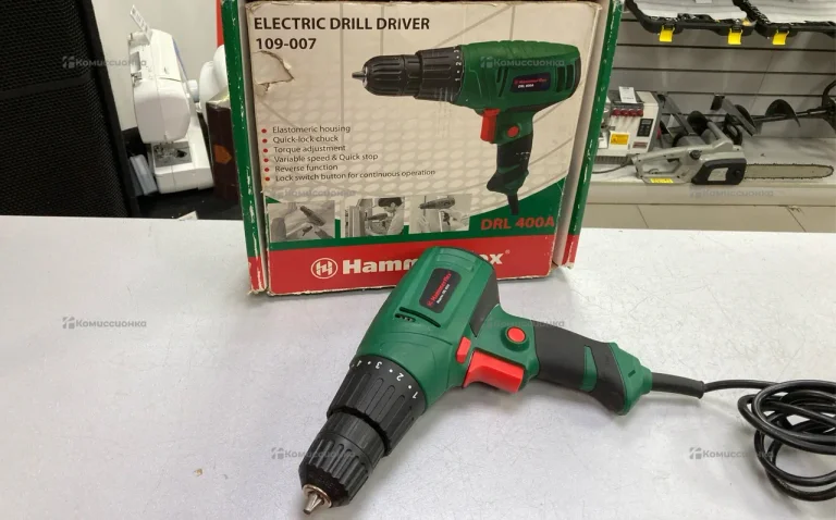 Сетевой шуруповерт Hammer DRL400A