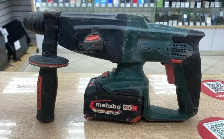 перфоратор metabo kha 18 ltx
