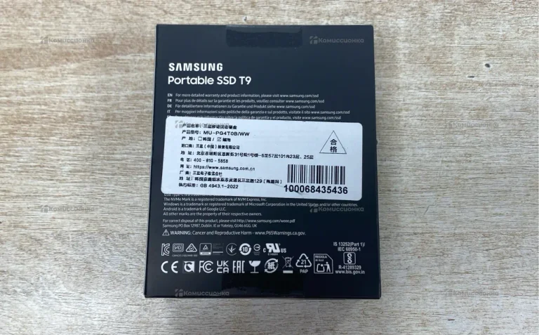 Внешний диск Samsung Portable SSD T9