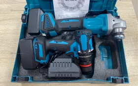 Набор 2в1 Makita УШМ/ШуруповертАКБ