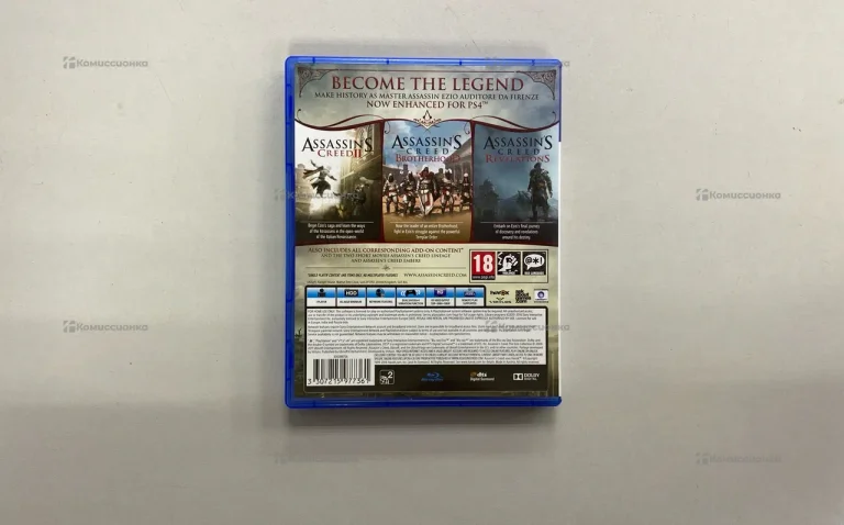 PS4. диск Assassin’s Creed The Ezio Collection
