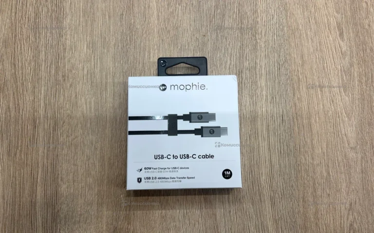 Кабель Mophie Type-C to Type-C 60W 1m Black