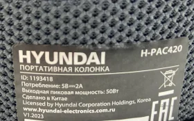Купить Колонка  Hyundai H-PAC420 б/у , в Казань Цена:2900рублей