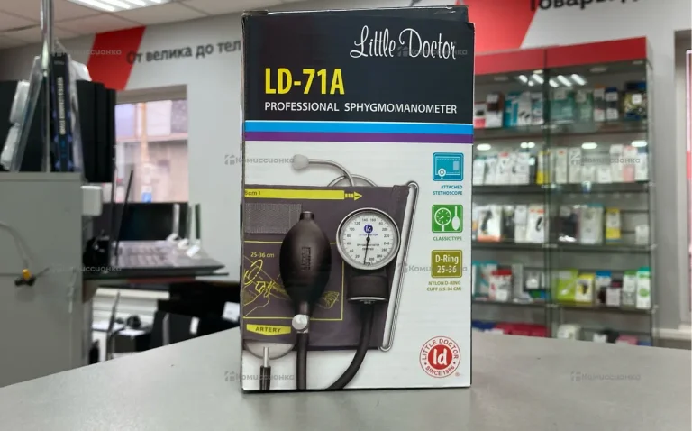 Тонометр механический Little Doctor LD-71A с встроенным стетоскопом