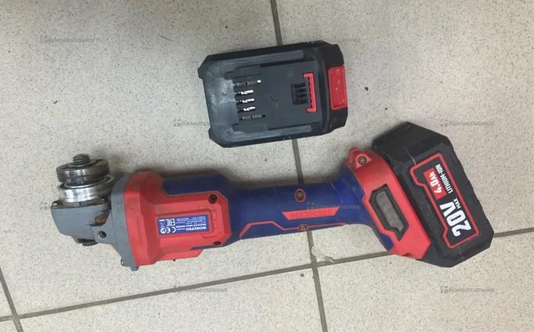 УШМ аккумуляторная WorkPro WP392004