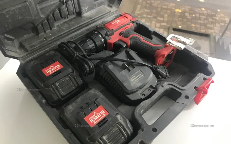 дрель-шуруповерт Elitech 18сл2