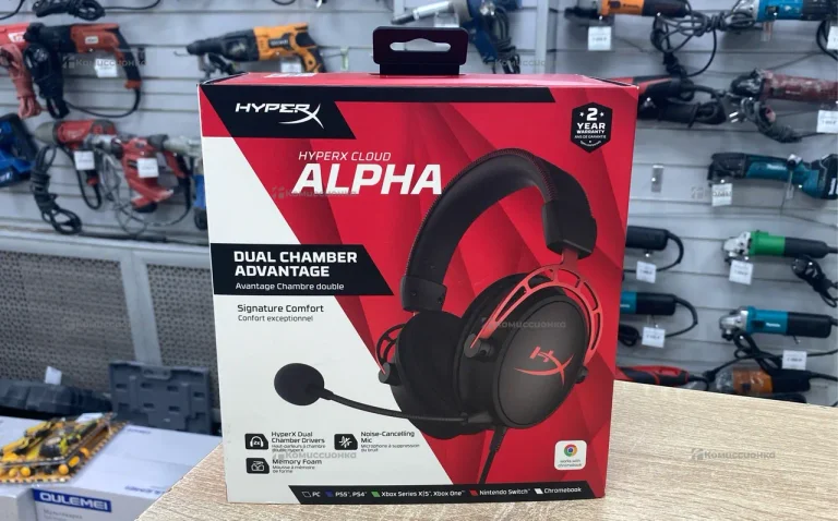Наушники Hyperx Cloud Alpha проводные