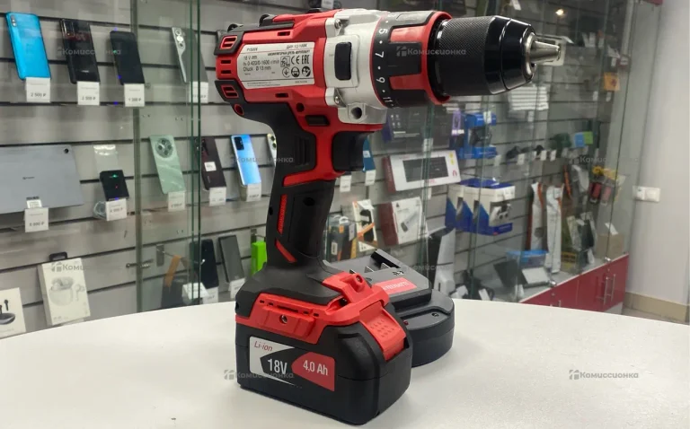 Аккумуляторная дрель-шуруповерт ДАУ-13/18ВК