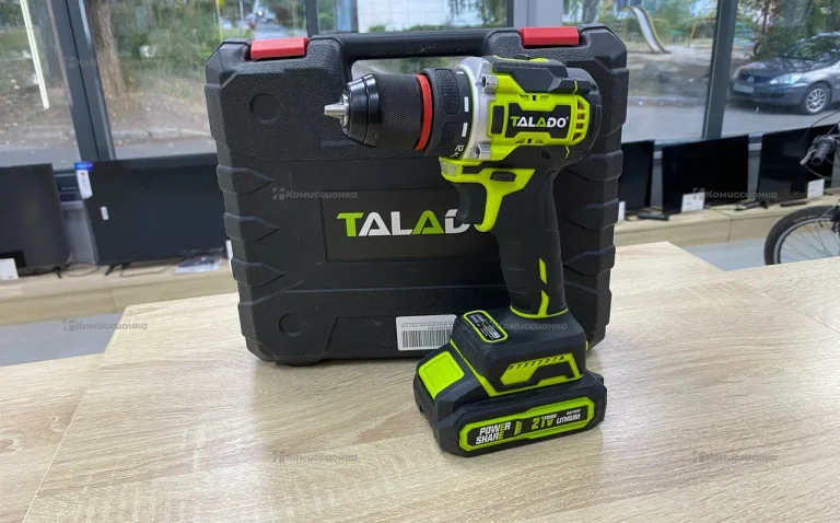 Дрель Шуруповерт TALADO 21V DDZ02BEEU
