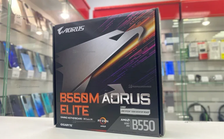 Материнская плата GIGABYTE B550M AORUS ELITE AM4