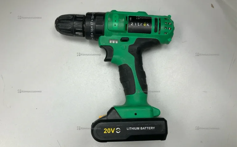 Дрель шуруповерт Zitrek Green 12-Li-ion