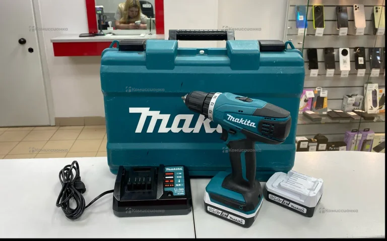 Дрель-шуруповерт аккумуляторная Makita DF347DWE 14