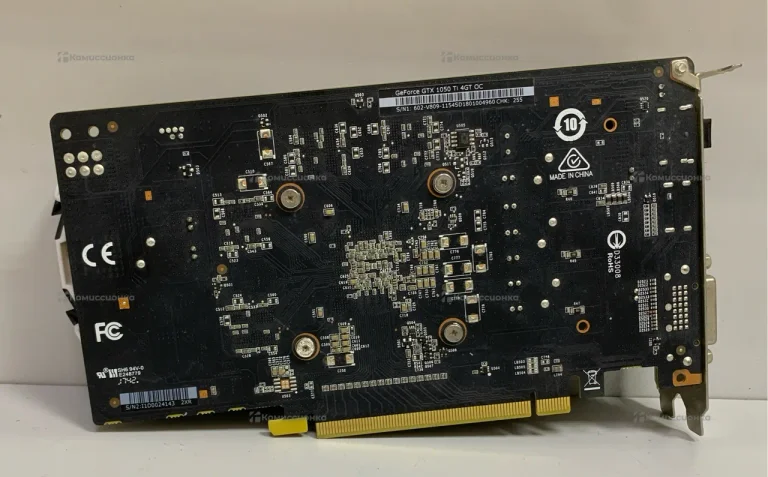 Видеокарта GeForce GTX 1050 Ti 4GB