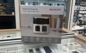 Купить Аэрогриль BEHEART Smart Air Fryer 4L ( AF-E4003-AS) EU (Меню экрана на русском языке) б/у , в Тольятти Цена:6490рублей