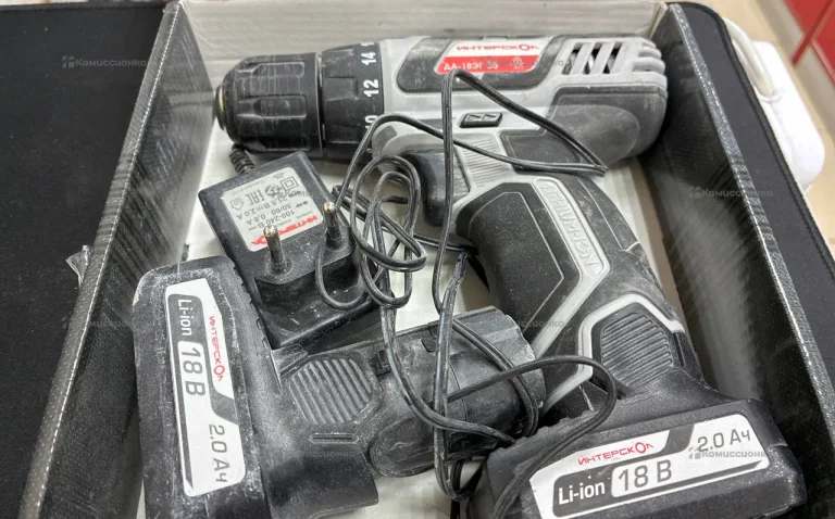 Дрель-шуруповерт Интерскол ДА-18ЭР