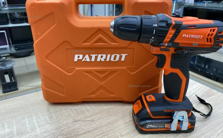 Аккумуляторная дрель-шуруповерт PATRIOT BR 181UES