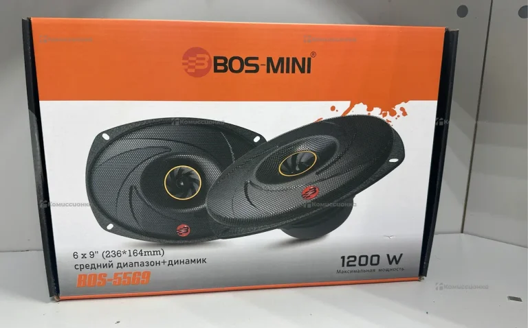 Колонки Bos-Mini Bos-5569 1200w (Новые)