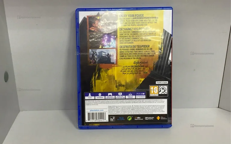 Диск для PS4. Second Son