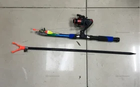 Купить Удочка с катушкой Синяя б/у , в Москва и область Цена:790рублей